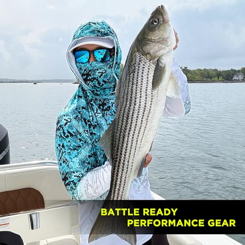 Sweat à capuche de pêche toutes saisons avec protection UPF 50+ SYNKER - 4