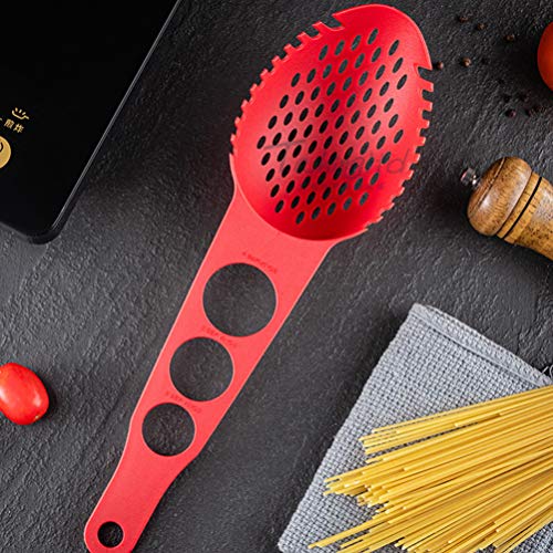 Yardwe Espaguete Colher Spaghetti Servidor Garfo Colher De Macarrão para Cozinhar Cozinha de Silicon