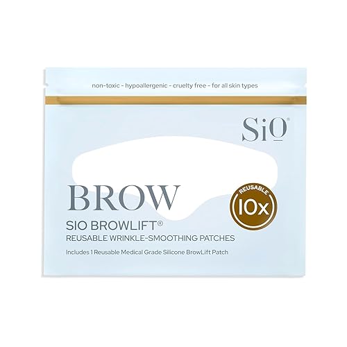 SiO Beauty BrowLift - Parche antiarrugas para la frente, suavizado de línea de expresión, silicona de grado médico para reducción de arrugas durante