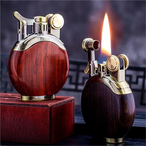 Encendedor de queroseno retro resistente al viento para barbacoas y camping al aire libre 4