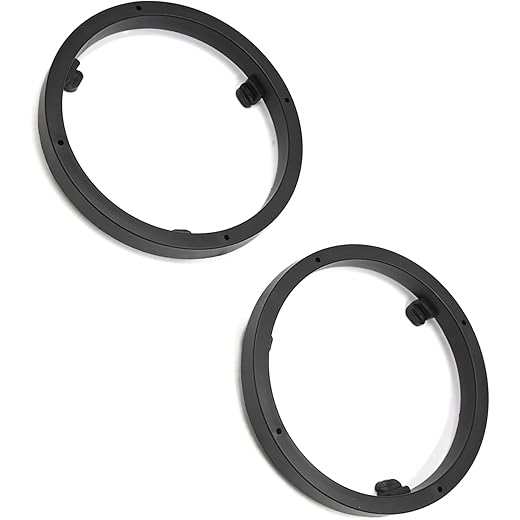Unifizz Car 2pcs 65 Speaker Spacer Rings Audio Subwoofer Sp