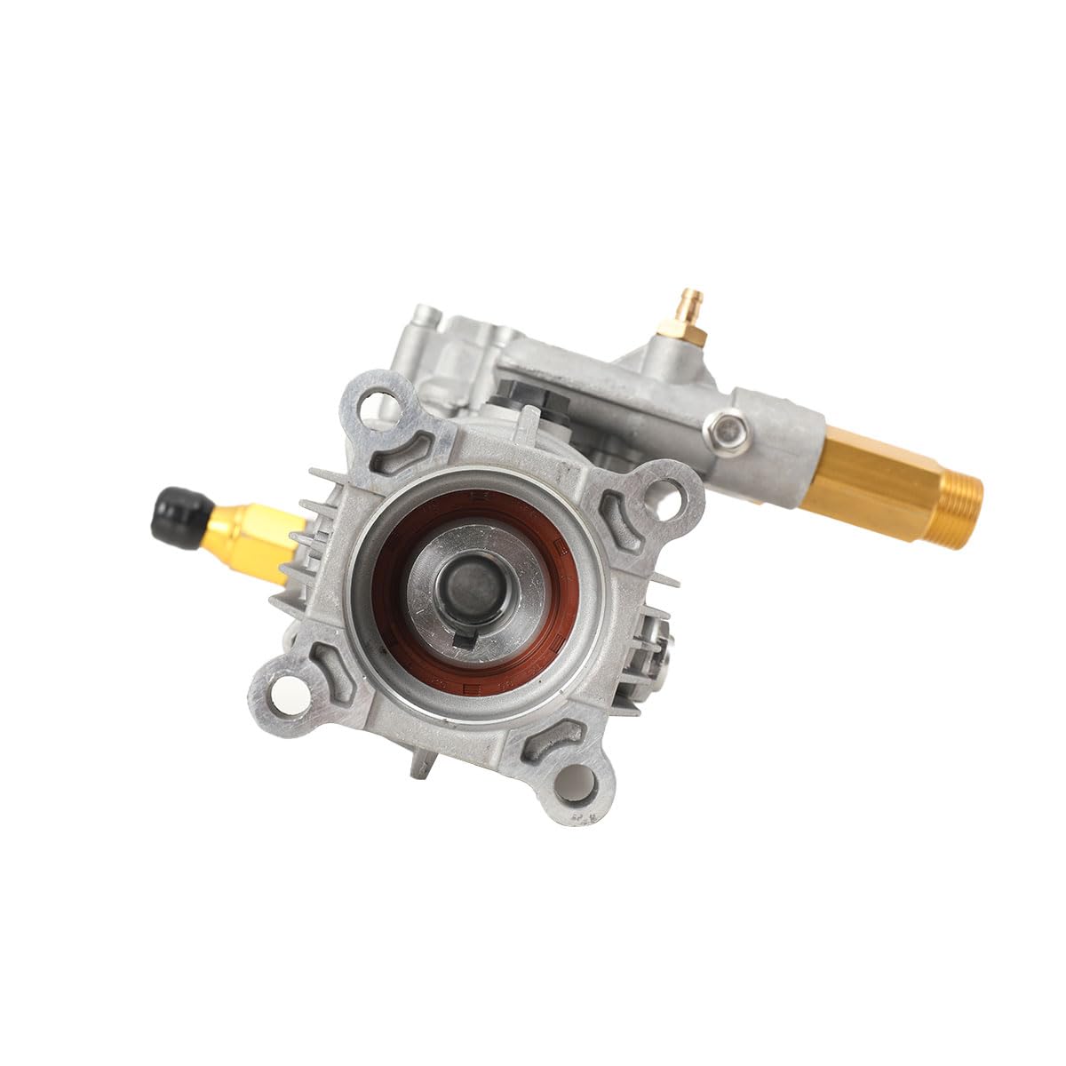 3000PSI Hochdruckreiniger-Pumpe, 14mm Schaft, 2,4 GPM Ersatzpumpe, 3/4 Zoll Horizontalwellen-Kurbelwellenmotor für Simpson