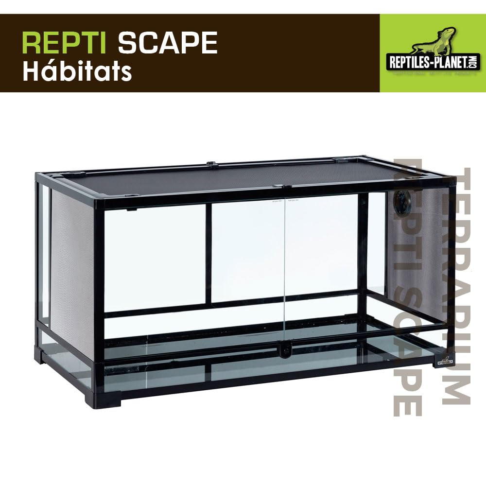 Reptiles Planet -Terrario de Aluminio - Repti Scape L90-91,4x45,7x45,7 cm