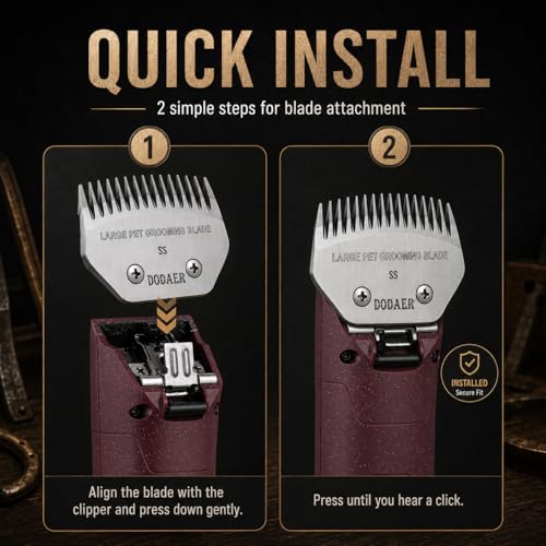 Image of Dog Grooming Blade,Compatible with Andis Super Blending,Oster A5,Wahl KM10