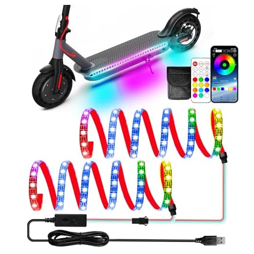 Keiurot LED Light Strips for Scooters