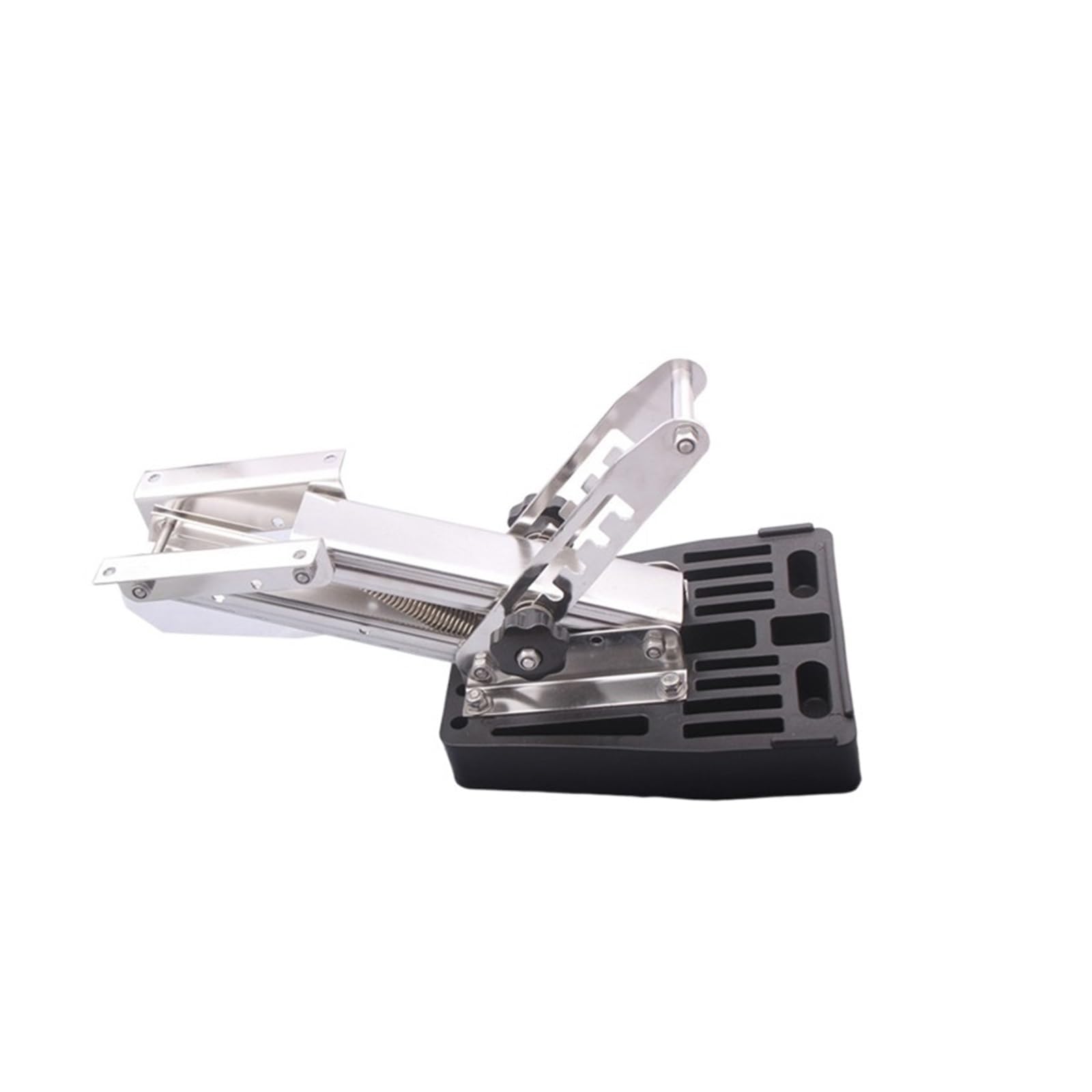 Kjueq One Color Marine Stainless Steel Motor Bracket, 2-Stroke Engine Bracket Speedboat Yacht Fishing Boat Accessories, Marine Hardware