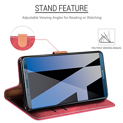 MOBESV Smiley Custodia in Pelle/Portafoglio Cover