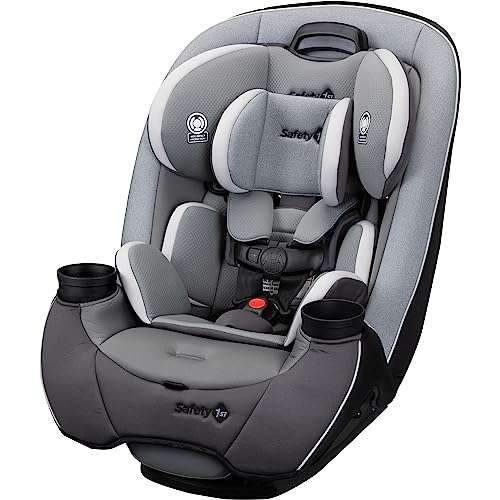 Image of Safety 1st Crosstown All-in-One Convertible Car Seat, Rear-Facing 5-40 pounds, Forward-Facing 22-65 pounds, and Belt-Positioning Booster 40-100 pounds, Seal