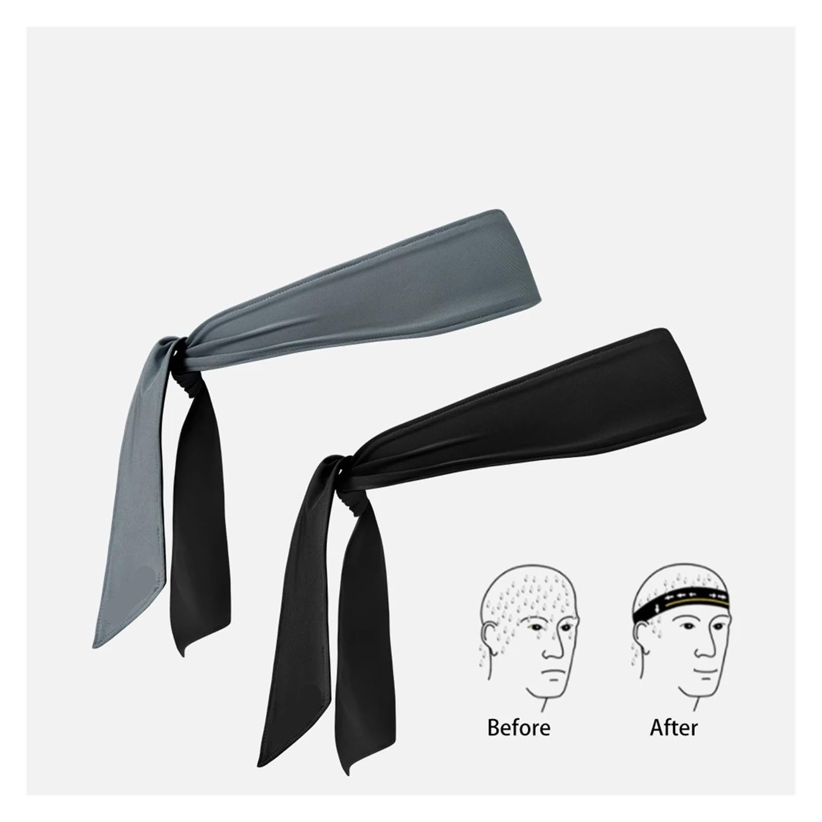 Canale for fascia da corsa La bandana for il sudore, copricapo ad asciugatura rapida for esterni