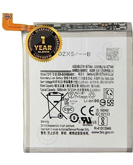 Image of Original (EB-BG988ABY) Battery for Samsung Galaxy S20 Ultra Battery with 1 Year Warranty ****(Original Battery 69)