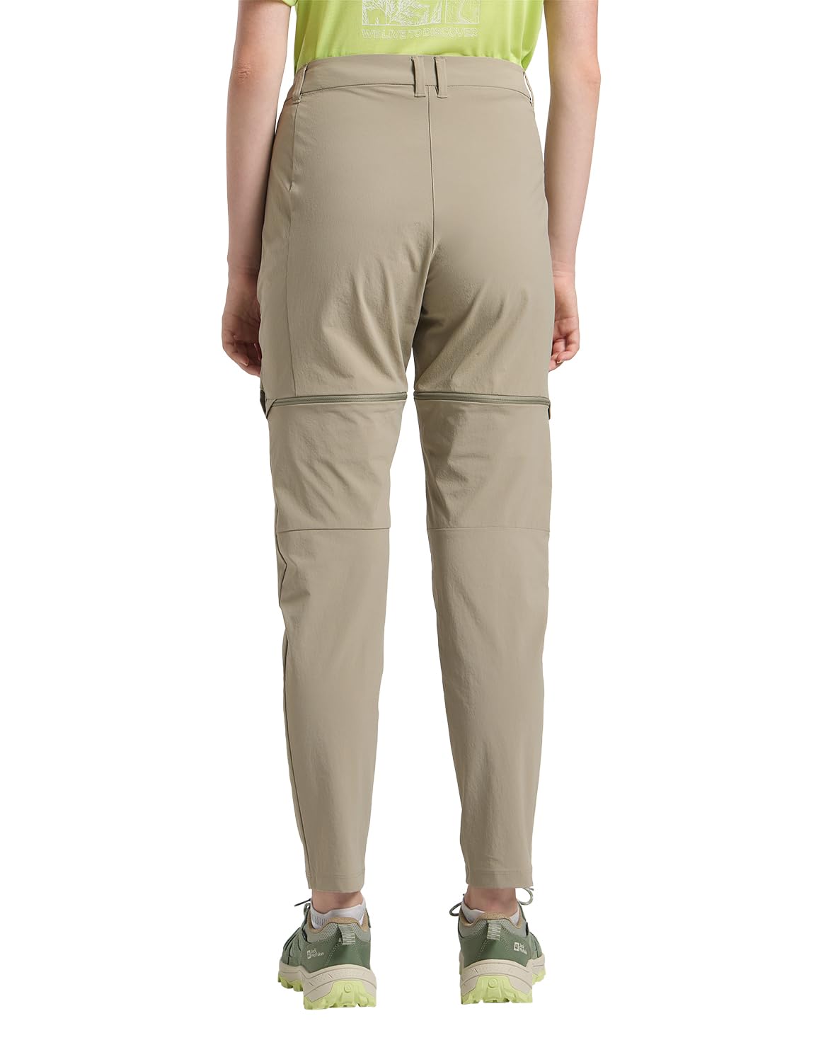 Jack Wolfskin Damen Wanderhose Hikeout Zip Off Pants W