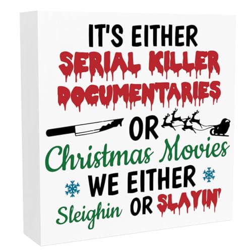 Christmas Decorations Christmas Vacation Movie Decorations Christmas Decor Cute Christmas Decorations Xmas Holiday Decor Christmas Vacation Decorations Merry Xmas Sign 5 x 5 inches