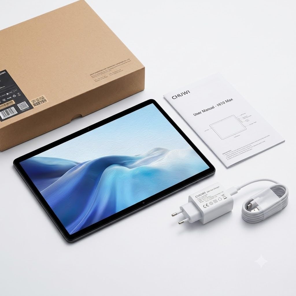 CHUWI Hi10 Max Tablet Windows 11 Pro, Intel Ultra 5 125U, 12GB RAM, 512GB SSD, Touchscreen, 12.96'' FHD 2880 * 1920, WiFi 6, Bluetooth 5.2, 8MP+5MP Camera, HDMI, USB3.2