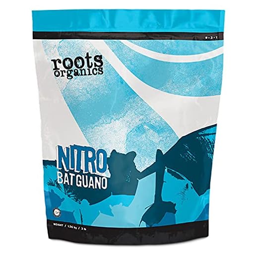 Roots Organics Nitro Bat Guano Fertilizer, 9-Pound