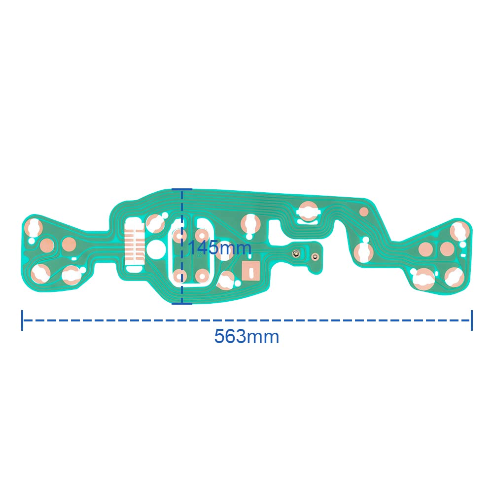 Benet - Pannello strumenti di ricambio per Ford Mustang 1969-1970, con circuito stampato