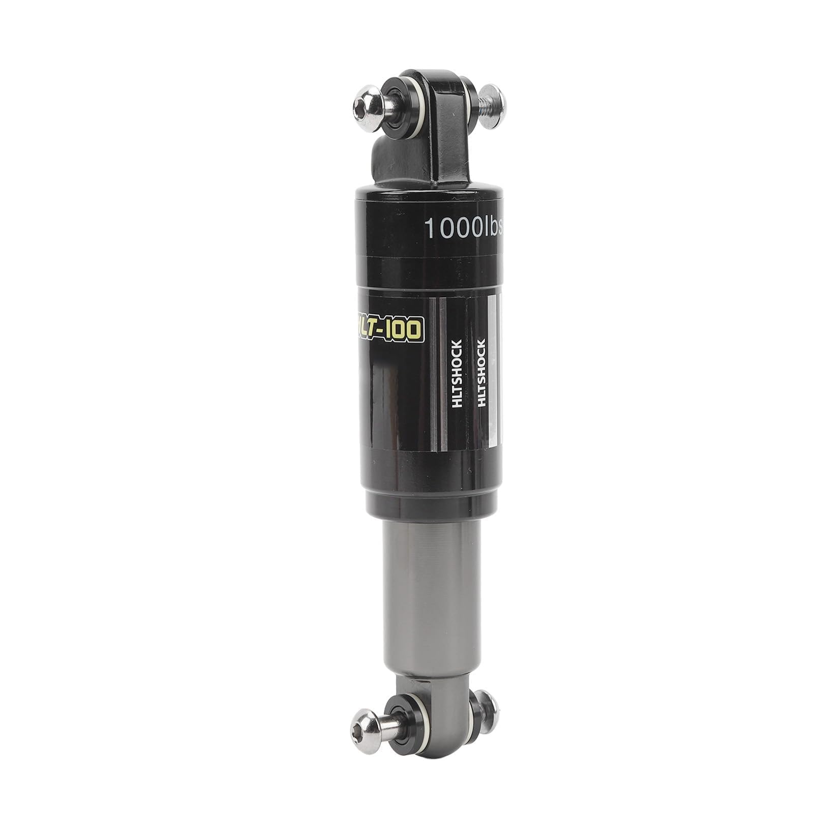 Amortiguador trasero Equlup, 185 mm/7,3 pulgadas, 1000 Lbs, Aluminio, para MTB y eléctrica
