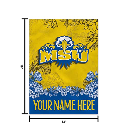 Image of Rico Industries NCAA Standard /Primary Personalized Garden Flag