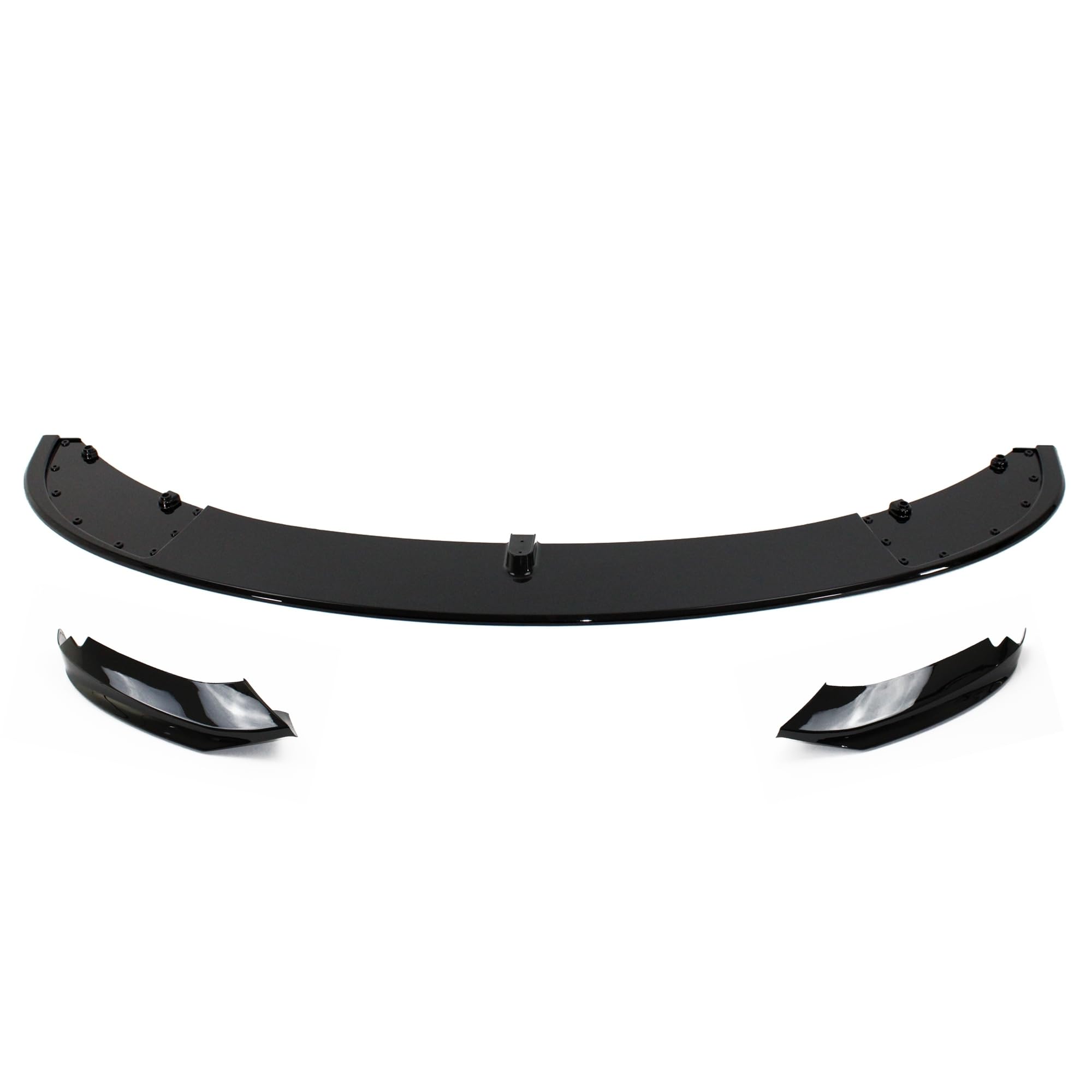 JOM 5111412-2JOM Frontspoiler Ansatz Lippe Stossstange Sport Performance +ABE+schwarz glänzend 3-teilig, passend für F32