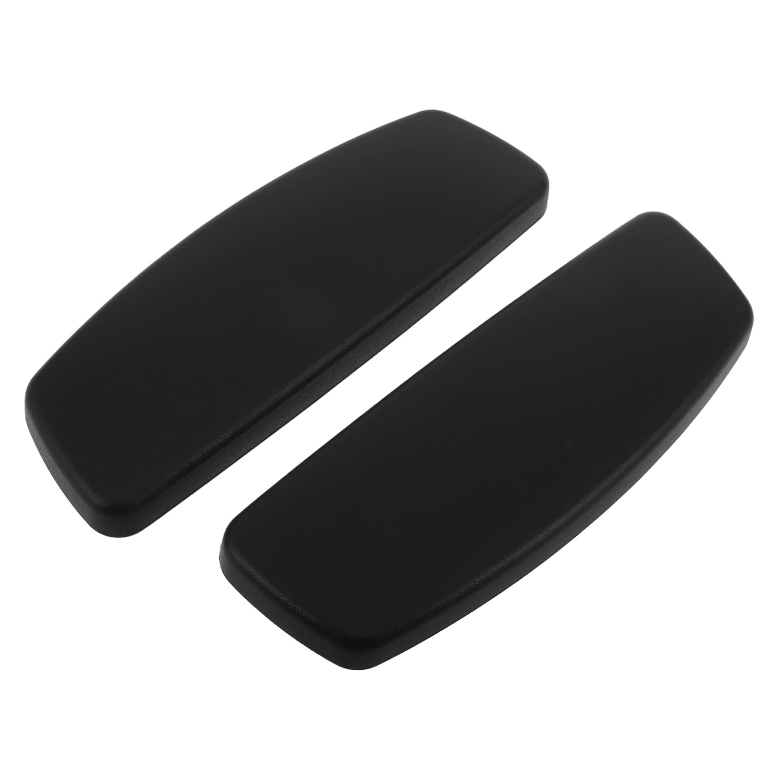 TOYANDONA Braccioli Regolabili in Pelle Pu e Plastica 2 Pezzi Design Ergonomico Supporto Comfort Migliorato per Sedia Ufficio e Gaming per Uso Quotidiano e Lavoro