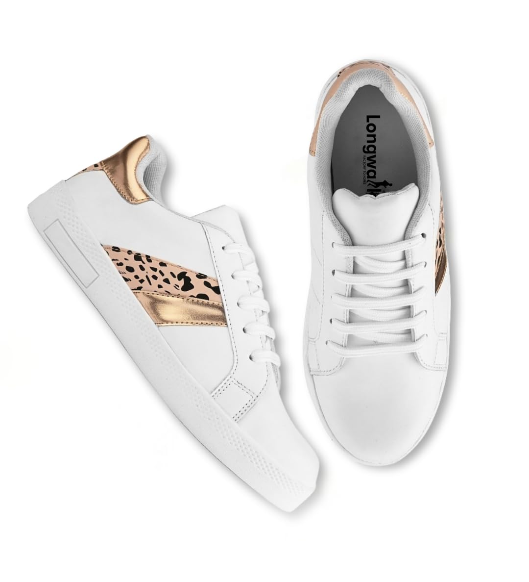 longwalk White Casual Shoes Sneakers for Women(W-4024)-picture-36