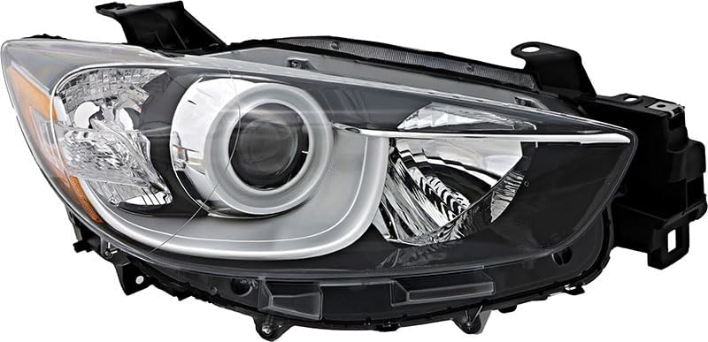 Miniatura 9 de Juego de lámparas para faros delanteros Mazda CX-5 2013 2014 2015 2016 halógenas para el lado del conductor y del pasajero