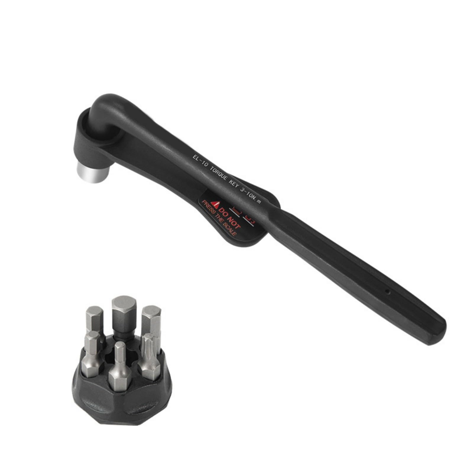 Tsophreniq Bicycles Portable Twist Wrench Inner Hexagonal Set 3-10Nm / 10-20Nm Bike Maintenance Wrench for Professional Nylon Handle Bicycles