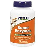 Now Foods | Super Enzyme | UnterstÃ¼tzt die Verarbeitung von Fetten, Proteinen und Kohlenhydraten | 90 Kapseln