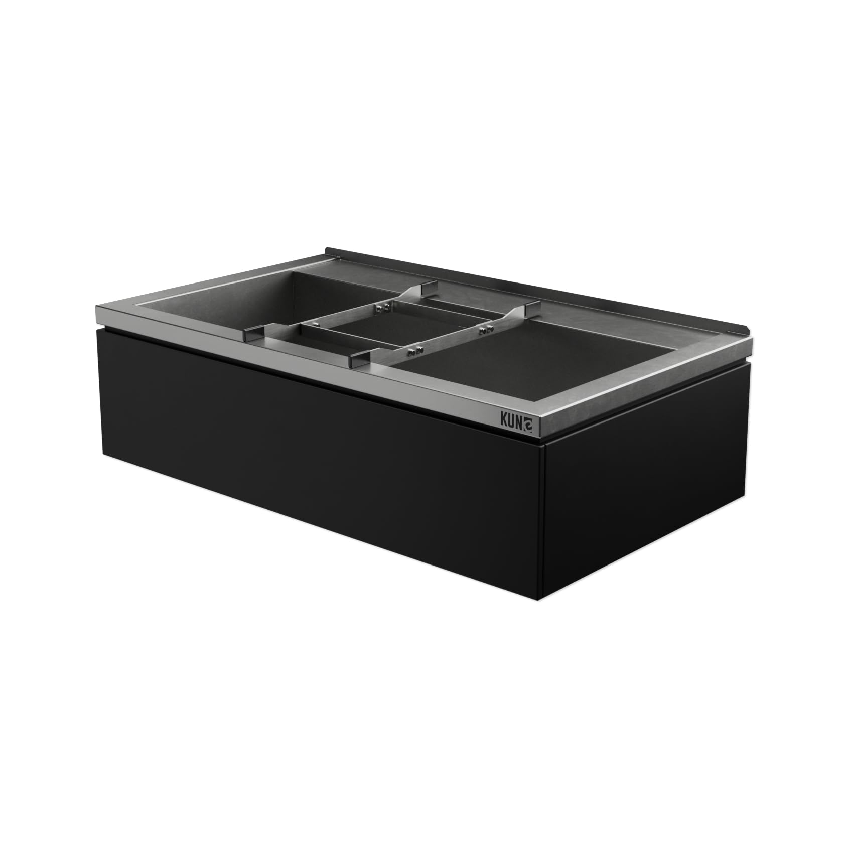 KUNe Edelstahl Zubehör Eimerrost, schont Ihren Rücken, 20 x 35 cm, Zubehör für KUNe Edelstahl SOLIDUM Standard und NOVUM Ausgussbecken