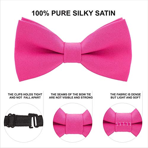 Image of Tuxedo Neck bow tie for Infants,Kids,Toddlers, Boys,Men - Hand sewn & Handcrafted