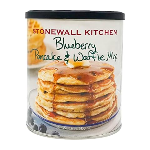 Stonewall Kitchen Blueberry Pancake and Waffle Mix, 16 Ounce Can Cover