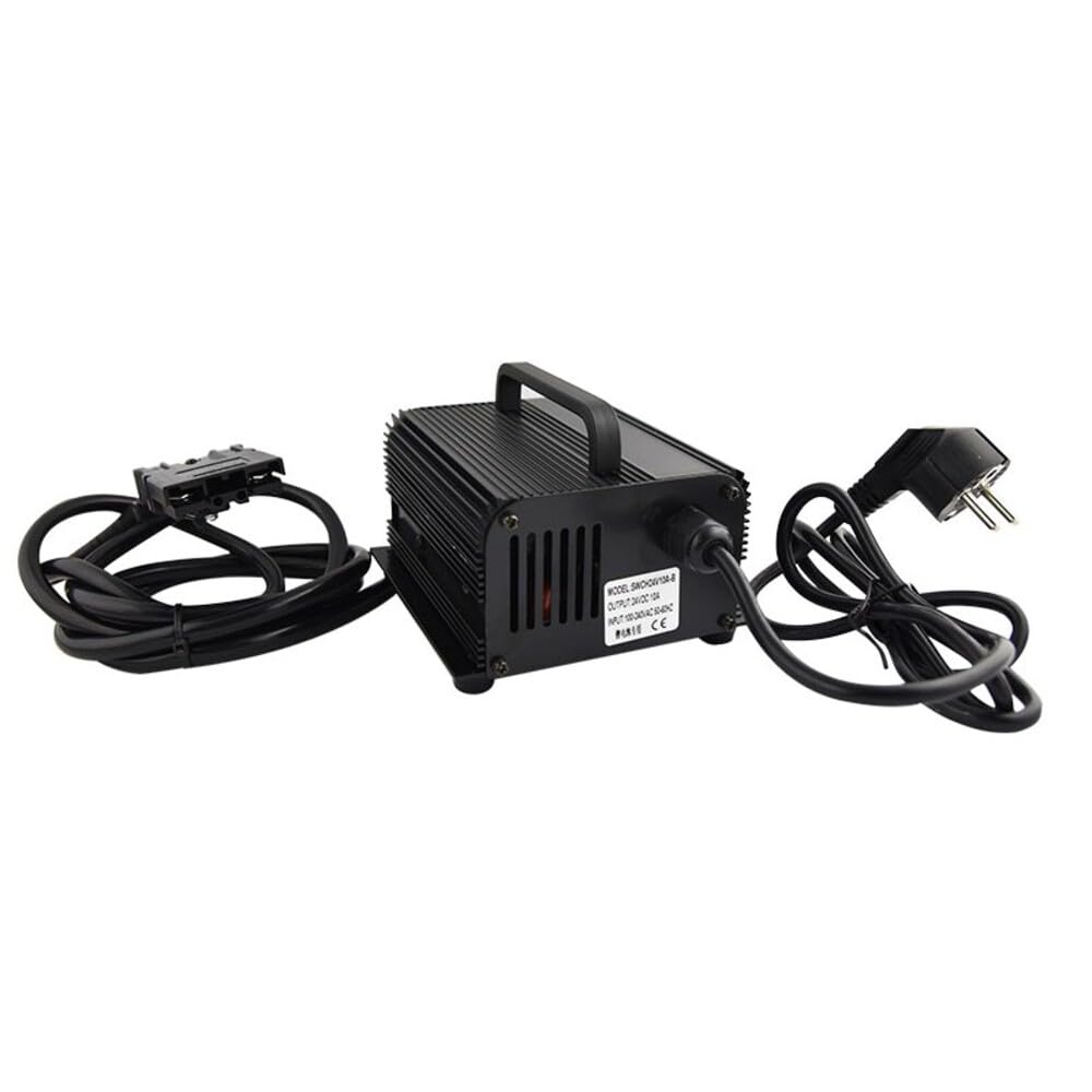 JAZGOT Cargador 24V/10A para transpaleta CBD15-L3-I. Incluye enchufe y cable