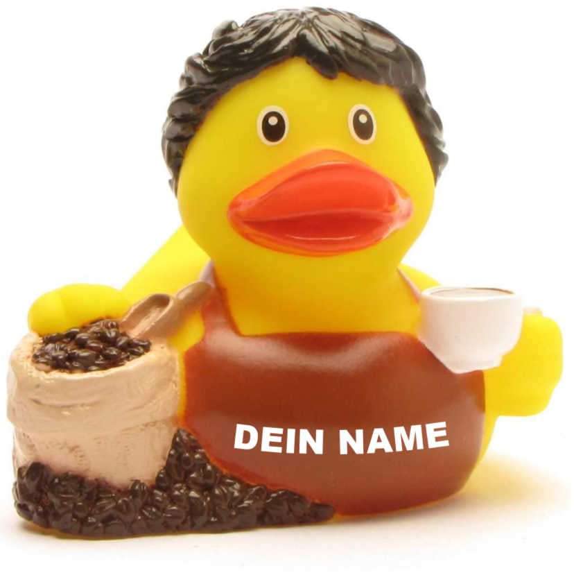 Bath Duck - Personalised (Barista Duck)
