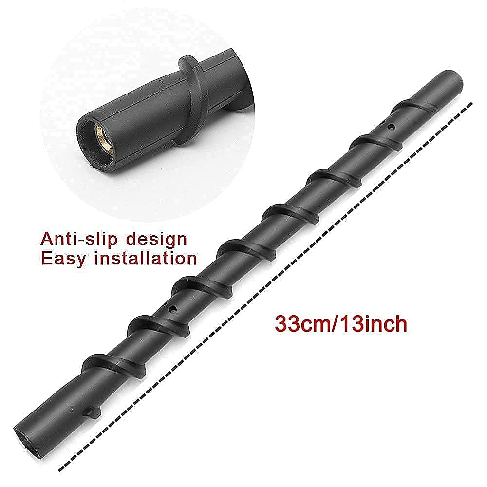 VOFONO 13 Inch Spiral Antenna for Jeep Wrangler JK JKU JL JLU Rubicon