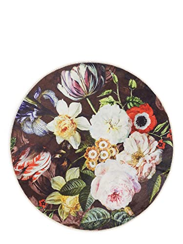 ESSENZA Teppich Giselle Blumen Pfingstrosen Tulpen Polyester Mischung...