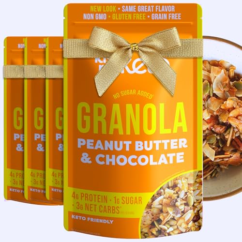 Kiss My Keto Granola Cereal – Grain Free Keto Cereal,