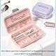 Ptyism Pillendose für Unterwegs Tablettenbox 7 tage für unterwegs（Purple）Reise Pillenbox，Pill Organizer Travel Für Reise und Tägliches Gebrauch usw