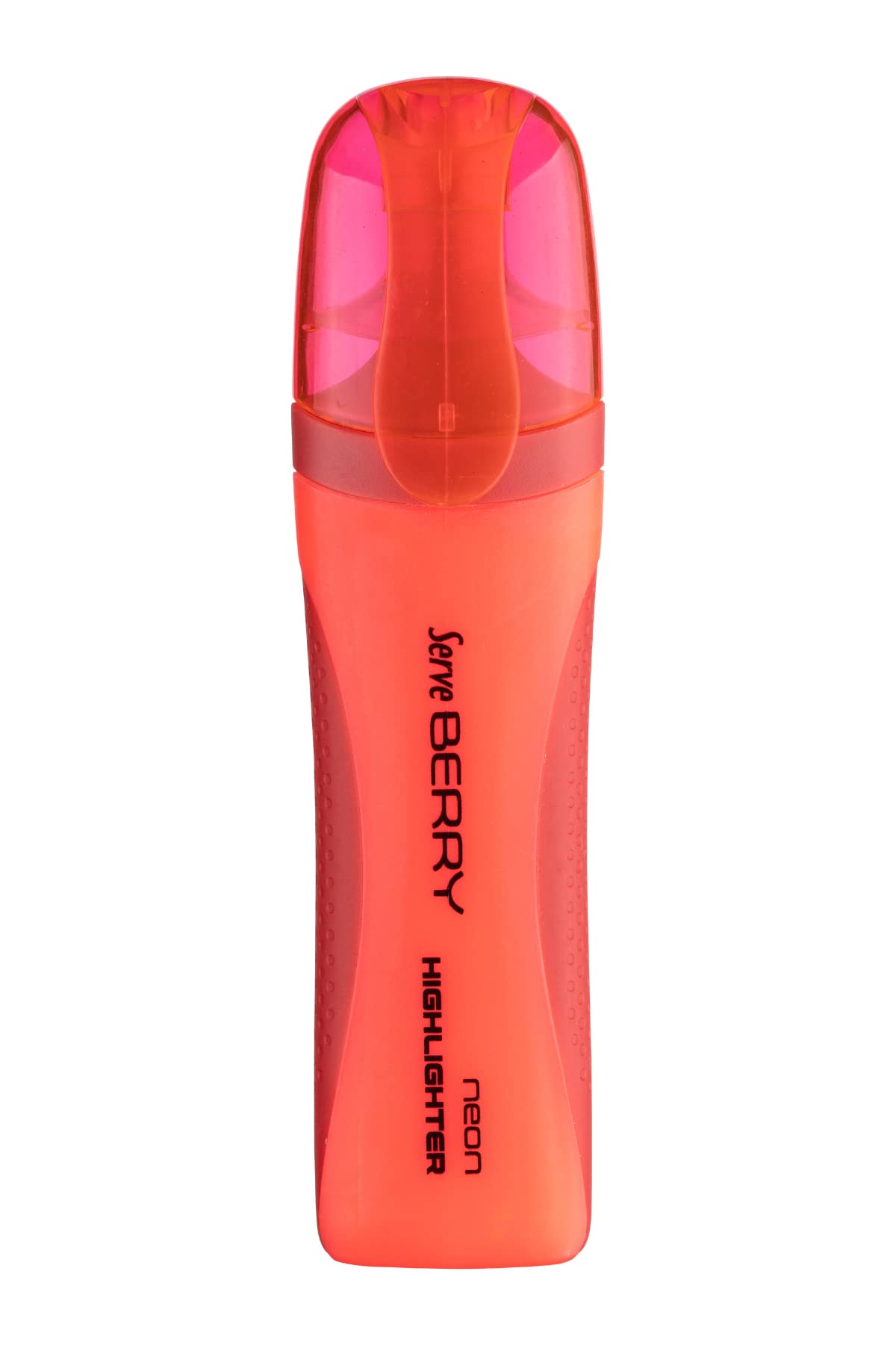 Serve Berry Fosforlu Kalem, Kırmızı