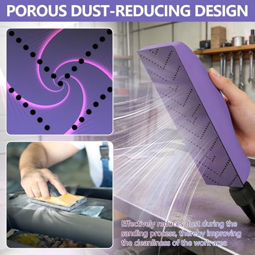 Image of 320 Grit Hook and Loop Sandpaper Roll, 2-3 /4 inch x 13 Yard Wet Dry Sanding | Polyester Film Backing Sand Paper Sheets, Water and Oil Resistant Anti-Clogging, Ceramic Abrasive for Automotive Metal Wood
