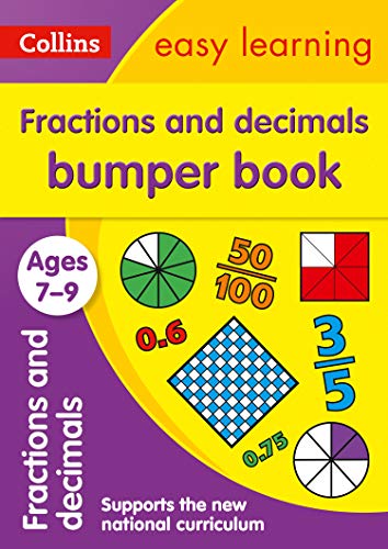 Fractions and Decimals Bumper Book: Ages 7-9