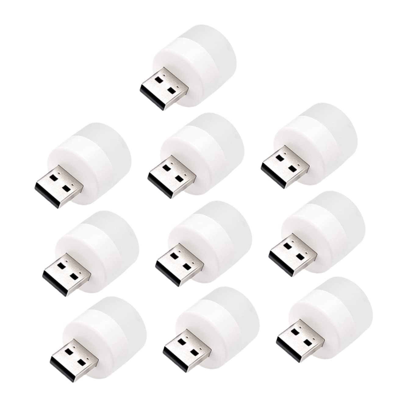 SOESFOUFU Light Bulb Set Mini Night Lights for Dorm Led Desk Lamp -Powered Energy-efficient for Reading and
