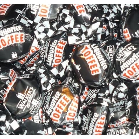 Walkers Liquorice Toffees 1 Kilo Bag Cover