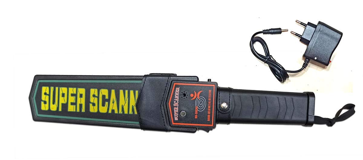 Metal detector, Super Scanner. For Public Security. Security Alarm & Vibration
