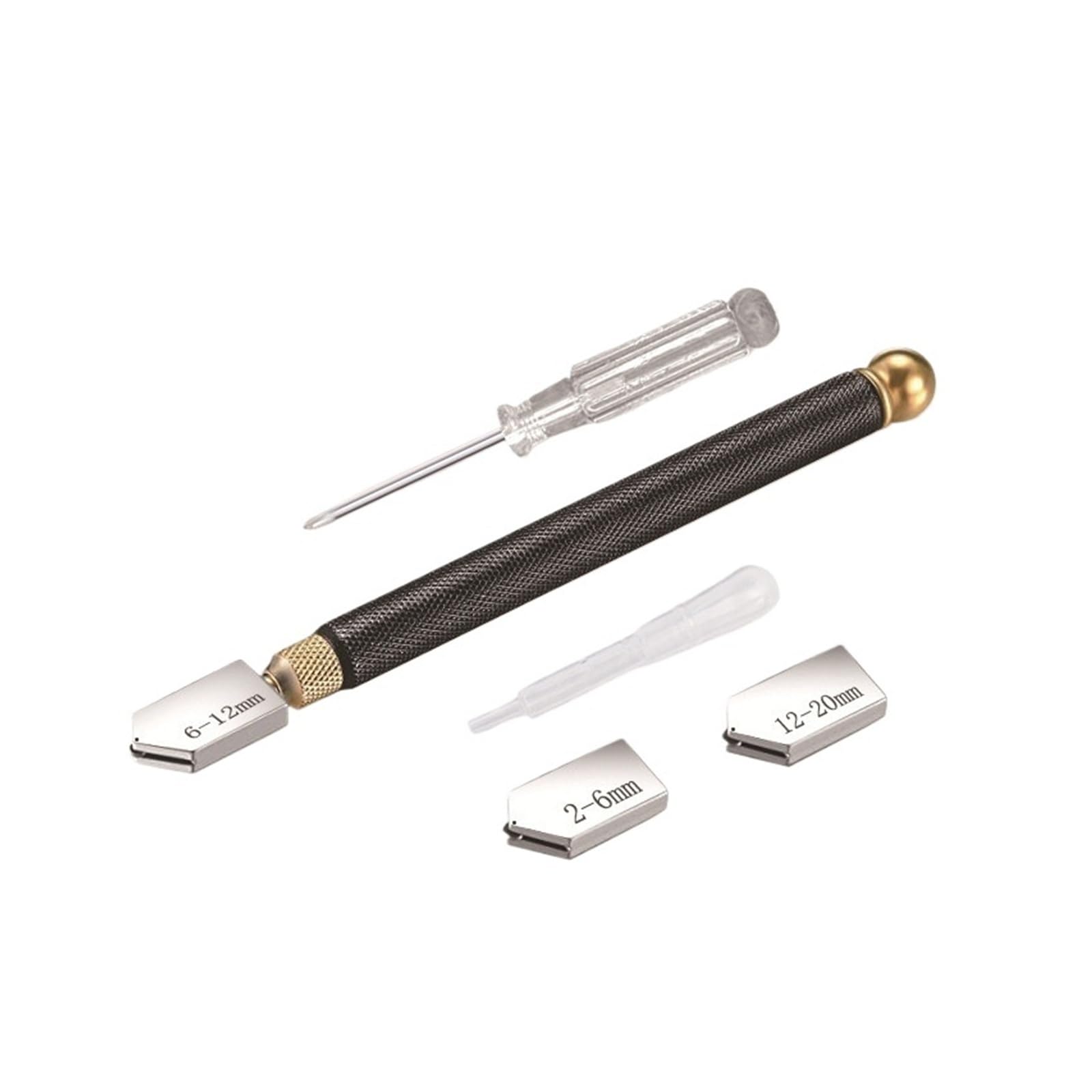 Hnulgvi 1 Set Glass Cutters Handheld Glass Cutter Professional Tile Mirror Cutting Tools