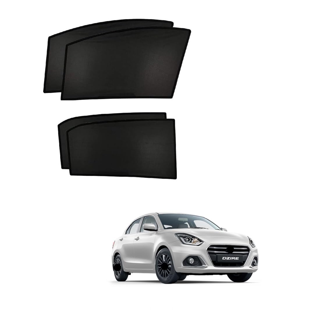 Auto_Smart_ Look Car Automatic Foldable Sunshade Grey for Maruti S-Cross