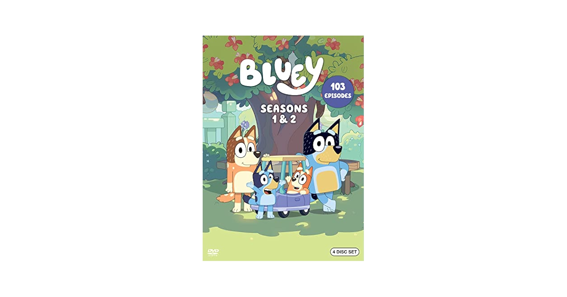 Amazon.com: Bluey: Complete Seasons One and Two (DVD