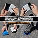 Road Reflectors Pack of 10 | 4 by 4 inch Street Pavement & Asphalt Stud Markers | Great for Speed Bumps, Sidewalks, Pedestrian Crossings, Freeways & Driveways | Industrial Grade (White)