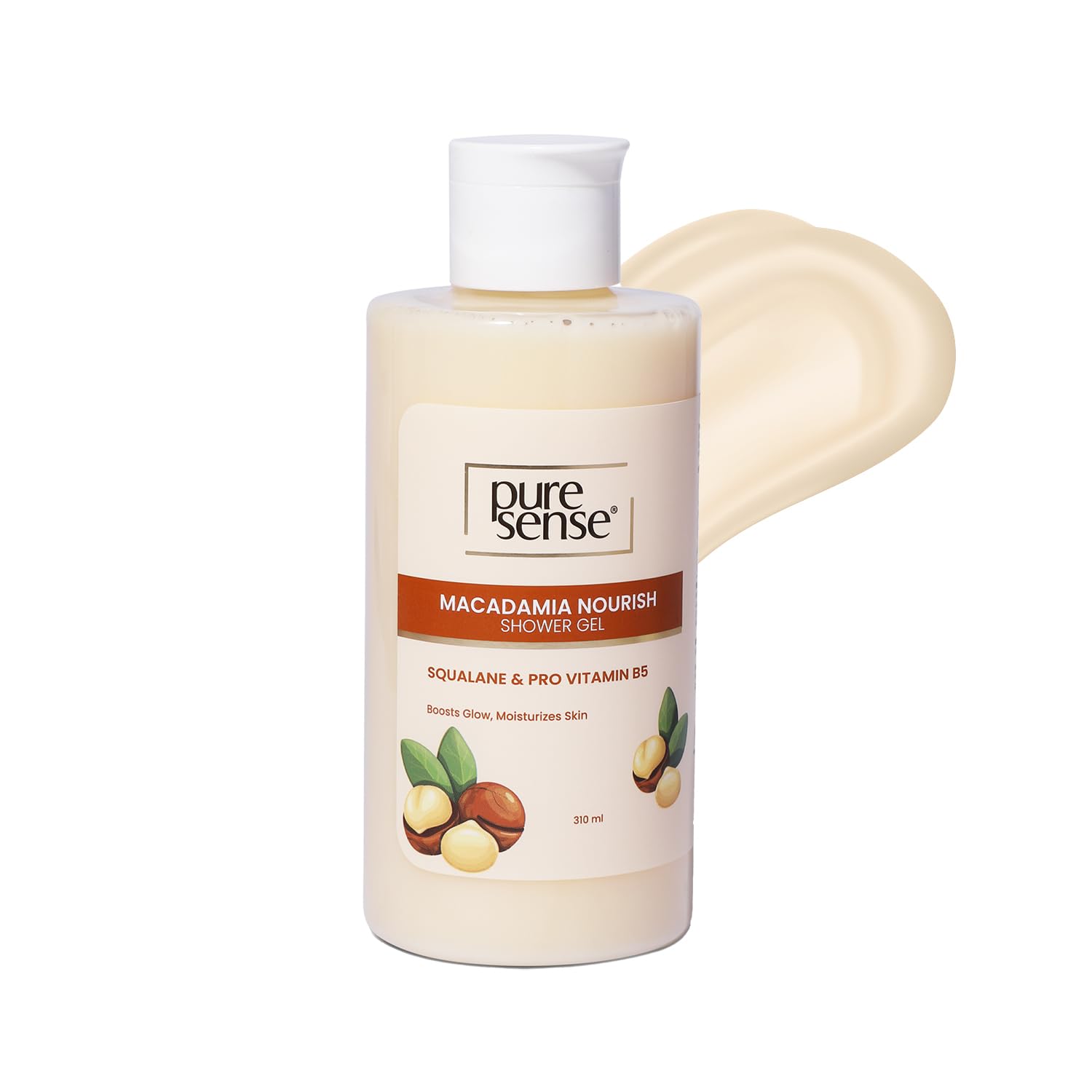 PureSense Macadamia Nourish Body Wash Shower Gel with Niacinamide | Pro Vitamin B5 and Fruit Extracts for Gentle Cleanse | Ultra Moisturizing and Skin Nourishment for Men and Women 310ml-image-9