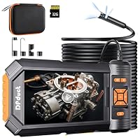 Endoskopkamera 10m Mit 1080P HD – 4,3 Zoll Drehbarer Bildschirm, IP67 Wasserdicht, Mit Magnet & Haken, Für Rohre, Auto, Inspektion