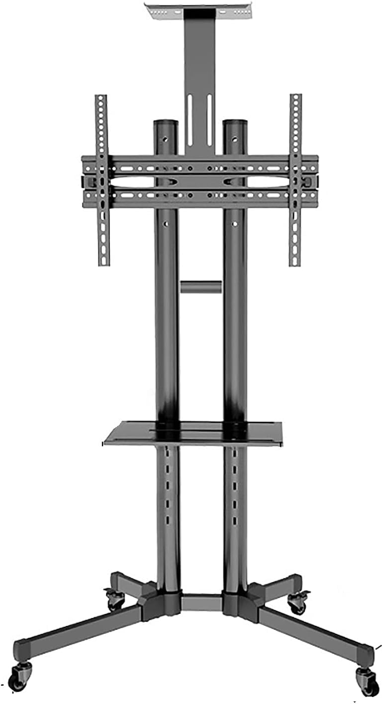 OLSKFUH Mobile Tv Stand, Rolling Tv Stand, Mobile Tv Cart, Mobile Floor-Standing Tv Cart Rack Bracket,