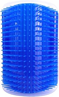 Multifunctional Pet Supplies,Cat Grooming Comb,Cat Tickling Tool,Cat Corner Rubbing Device (Blue)